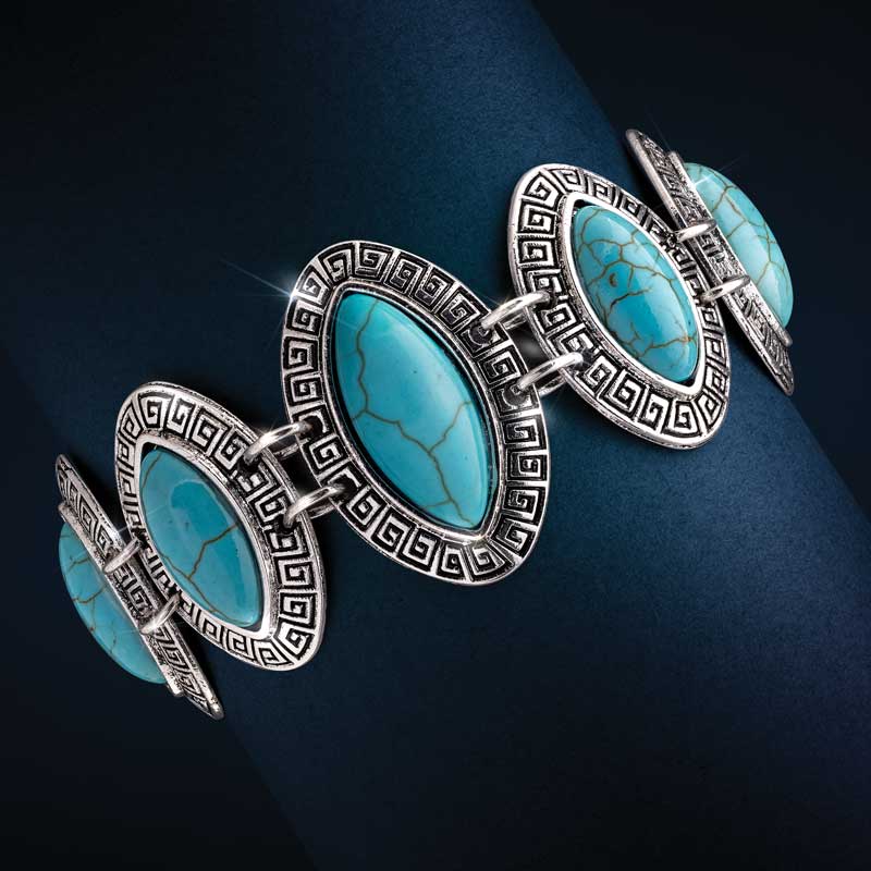 Wisdom and Freedom Howlite Bracelet (37-1/2 ctw)